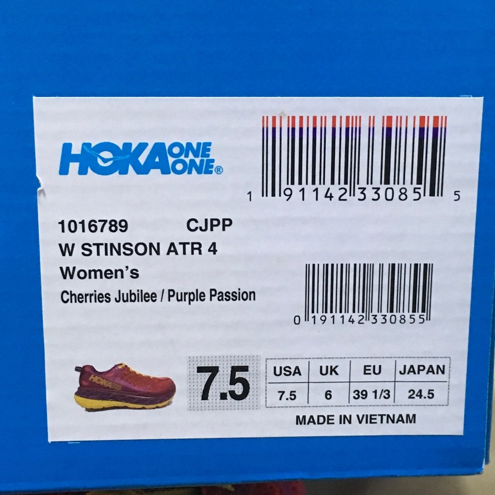 Hoka Stinson ATR 4 Women’s Size 7.5